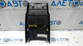 Накладка центральной консоли задняя Mitsubishi Outlander Sport ASX 10-17 черная, царапины