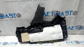Накладка центральной консоли боковая левая Hyundai Santa FE Sport 13-16 черная, царапина