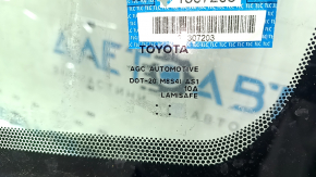 Лобовое стекло Toyota Venza 21-24 без датчика дождя и подогрева камеры, песок
