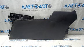 Накладка центральной консоли левая Mazda CX-9 16-23 черная, царапины