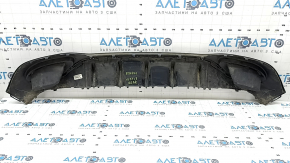 Губа заднего бампера центральная Mercedes A-class V177 19-22 структура, AMG pkg, царапины