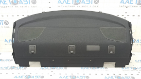 Полка задняя Mercedes A-class V177 19-22 черная под динамики, с накладками