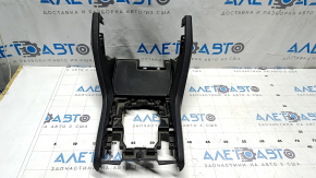 Накладка центральной консоли Honda Civic X FC 16-21 черная, царапины