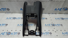 Накладка центральной консоли Honda Civic X FC 16-21 черная, царапины