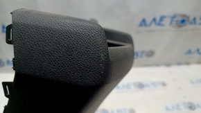 Накладка центральной консоли задняя Honda Civic X FC 16-21 черная, царапины