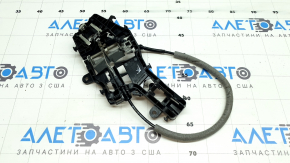 Механизм ручки двери передней левой VW Tiguan 18-24 keyless, с тросиком, надломано крепление