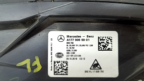 Фара передняя левая в сборе Mercedes A-class V177 19-22 LED, под полировку