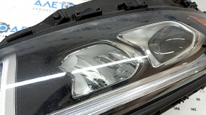 Фара передняя правая в сборе Mercedes A-class V177 19-22 LED, под полировку