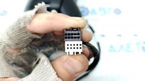Ansamblu oglindă retrovizoare stânga pentru Mercedes Clasa A V177 19-22, 10+8 pini, semnalizare, încălzită, iluminare din spate, antiorbire automată, memorie, BSM, negru lucios, bara de protecție