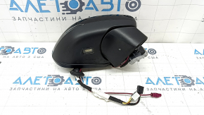 Зеркало боковое правое в сборе Mercedes A-class V177 19-22 8+8+2, поворотник, подогрев, подсветка, память, BSM, черный глянец