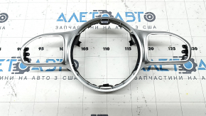 Накладка руля верхняя Mercedes A-class V177 19-22 хром, AMG pkg, сломаны крепления