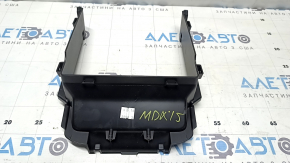 Накладка центральной консоли внутренняя Acura MDX 14-20 черная