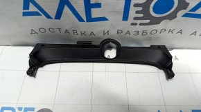 Накладка центральной консоли верхняя Acura MDX 14-20 черная, под подсветку