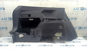 Обшивка арки левая VW Tiguan 18-19 черная под 3 ряда, с рычагом откидывания задних сидений, царапины