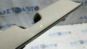 Накладка центральной консоли задняя Ford Focus mk3 15-18 рест, серая, надрывы, след от маркера