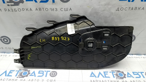 Накладка центральной консоли боковая левая Ford Focus mk3 15-18 рест, черная, царапины