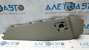 Накладка центральной консоли боковая правая Ford Focus mk3 15-18 рест, серая