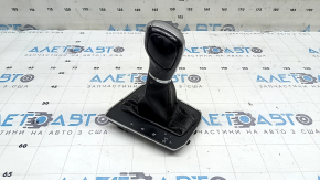 Ручка КПП VW Tiguan 18-24 кожа черная, царапины, затерта