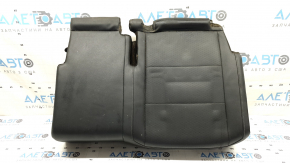 Pernă banchetă spate, rândul 2, stânga, VW Tiguan 18-21, piele neagră, perforată, pentru curățare