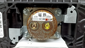 Торпедо передняя панель с AIRBAG Audi A5 F5 18-25 черная, царапины, ржавый пиропатрон