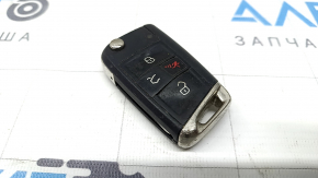 Ключ VW Tiguan 18-20 keyless 4 кнопки, царапины, тычки, потерт