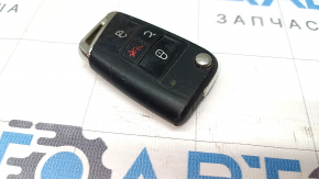 Ключ VW Tiguan 18-20 keyless 4 кнопки, царапины, тычки, потерт