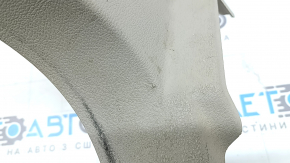 Накладка центральной стойки нижняя левая Ford Transit Connect MK2 13-18 c дефлектором, серая, царапина