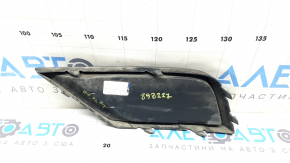 Нижняя решетка переднего бампера правая VW Tiguan 18-21 структура, песок