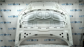 Капот голый Audi A5 F5 17-24 сталь, белый LY9C, тычка