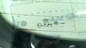 Дверь багажника голая со стеклом Audi A5 F5 18-25 5D белый LY9C, нештатные отверстия