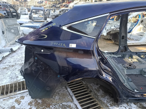 Четверть крыло задняя правая Toyota Venza 21-24 синяя, на кузове, вмятина