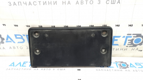 Площадка под номер переднего бампера VW Tiguan 18-21 тип 1, незаводские отверстия