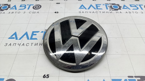 Эмблема решетки радиатора grill VW Tiguan 18-21 под радар, песок