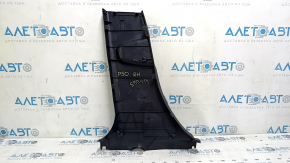 Ornamente montan central dreapta jos Toyota Prius 50 16-20, negre, zgârieturi