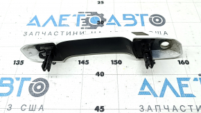 Mâner exterior ușă stânga față Audi A5 F5 17-24, format din 3 piese, cu iluminare din spate