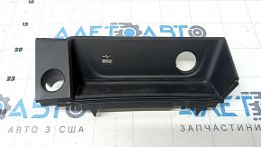 Карман центральной консоли передний Audi A5 F5 18-25 черный