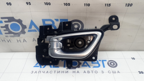 Ручка двери внутренняя передняя левая Jeep Compass 22-26 черная, под подсветку