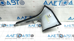 Накладка задней стойки правая Audi A5 F5 18-25 5D черная, потерта
