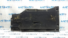 Защита днища правая Audi A5 F5 18-25 5D надрывы, прижата, затерта