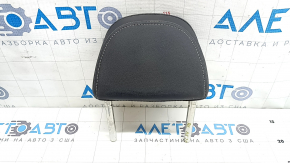 Подголовник 2 ряда левый Audi A5 F5 20-25 5D кожа черная с серой строчкой, замят