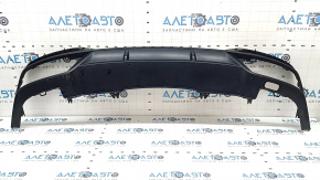 Губа заднего бампера Audi A5 F5 20-25 структура глянец, S-Line, царапины