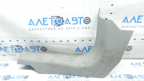 Накладка порога передняя левая Jeep Compass 22-24 серая, потёрта, под чистку, надломано крепление