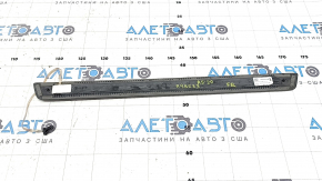 Ornament prag exterior Audi A5 F5 17-24 5D S-line, față dreapta, cu iluminare din spate, uzat