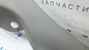 Накладка порога задняя левая Jeep Compass 22-24 серая, под чистку, царапина