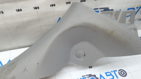 Накладка порога задняя правая Jeep Compass 22-24 серая, под чистку, царапина