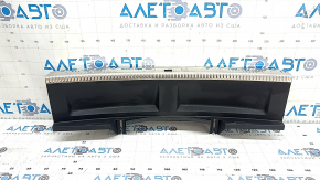 Накладка проема багажника Audi A5 F5 17-24 5D черная, с хромом, царапины