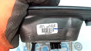 Зеркало боковое левое в сборе Jeep Compass 17-26 5+4 пинов, BSM, подогрев, поворотник, с хром молдингом, черное, песок на хроме