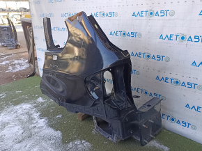 Четверть крыло задняя левая BMW X5 E70 07-13 черная, отпилена, без заката, тычки, шпакля