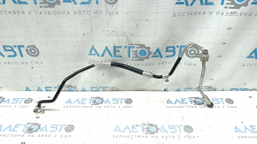Трубка кондиционера компрессор-печка третья Audi A5 F5 18-25 2.0T, MHEV длинная под R1234YF