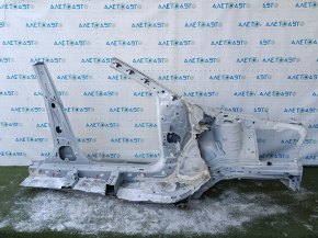 Четверть передняя левая Mazda CX-9 16-23 белая, отпилена, с центральной стойкой